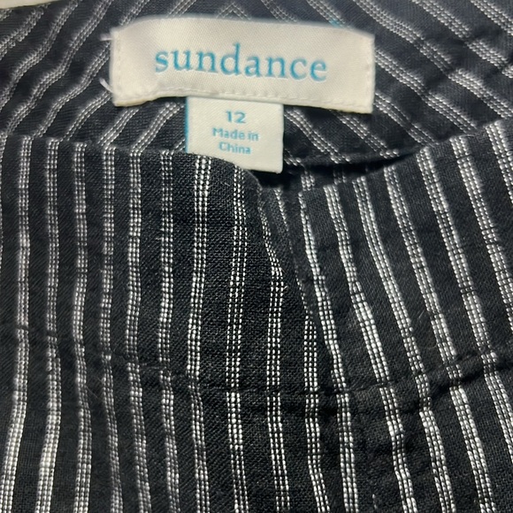 Sundance Striped Side Button Pants - Picture 5 of 6
